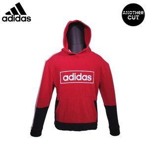 red and black Adidas Hoodie